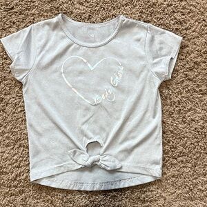 Body Glove Silver Heart Knot Tee for Kids
